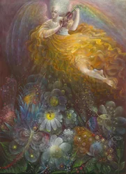 La vérité jaillira de la terre et la justice descendra du ciel, 2016 (huile sur lin belge)