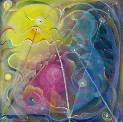 Where My Thoughts End, 2018 (huile sur lin belge)