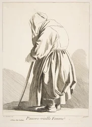 Une pauvre vieille femme, 1742