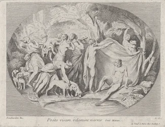 Diane au bain après être revenue de la chasse, vers 1730-1760