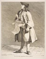 La Lecture des gagnants de la loterie, 1746