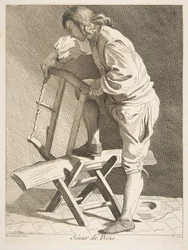 Bûcheron, 1742