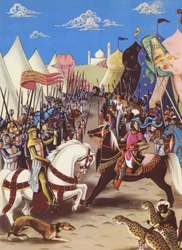 Richard I et Saladin