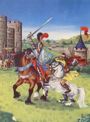 Robert Bruce et Henry de Bohun