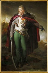Portrait de Jacques Cathelineau, général vendéen (peinture sur toile)