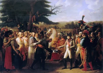 Napoléon Bonaparte recevant les clés de Vienne au château de Schönbrunn, 13 novembre 1805
