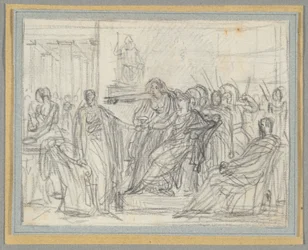 Scène du dernier acte de Corneille