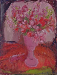 Fleurs roses, c.1948