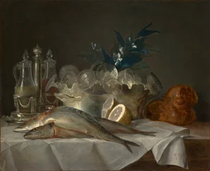 Nature morte au maquereau