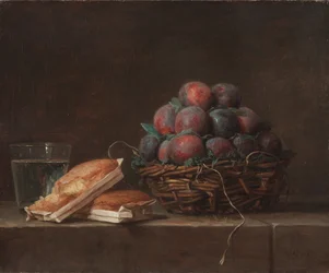 Panier de prunes