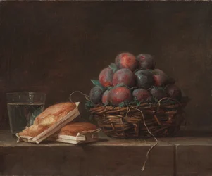 Panier de prunes, 1769
