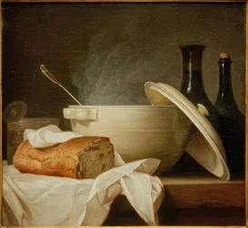 La soupière blanche