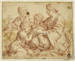 Madone et enfant avec les saints Élisabeth et Jean-Baptiste