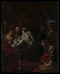 La mise au tombeau du Christ