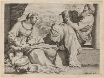 La Sainte Famille avec Saint Jean-Baptiste