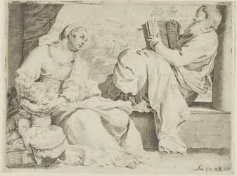 La Sainte Famille avec Saint Jean-Baptiste