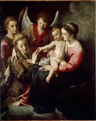 Le mariage mystique de Sainte Catherine