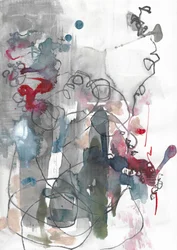 Lignes fluides abstraites