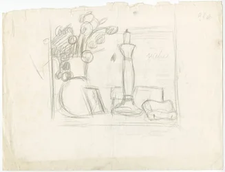 Nature morte - Esquisse