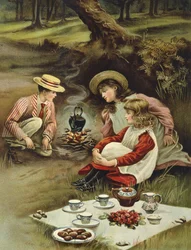Le pique-nique des enfants