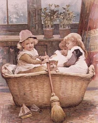 En Mer dans le Panier à Linge