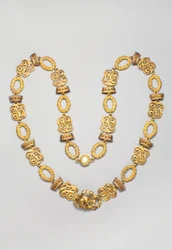Autriche - Ordre de la Couronne de Fer: collier appartenant à Heinrich Ritter Kummer von Falkenfeld (1852-1929) - Il est devenu chevalier de l