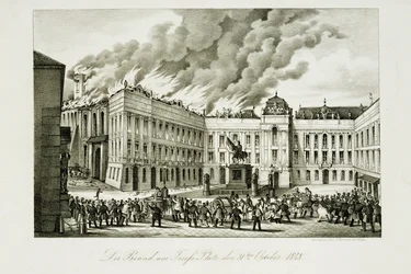 Josefsplatz en feu ...