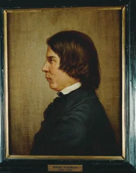 Compositeur Robert Schumann ... (peinture sur toile)