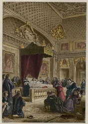Mort de Louis XIV à Versailles, le 1er septembre