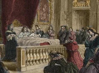 Mort de Louis XIV à Versailles, le 1er septembre
