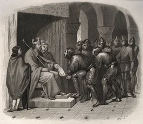 Édouard le Confesseur (un des derniers rois anglo-saxons d