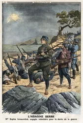 Première guerre balkanique : portrait de Sophia Yovanovich, une jeune femme serbe qui s