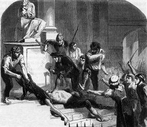 Révolution française - Massacres de La Glacière, Avignon - Meurtre de Lescuyer