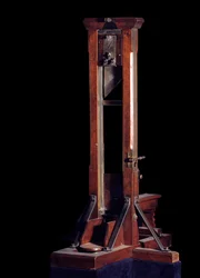 Révolution française : modèle de la guillotine