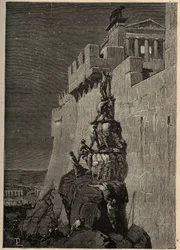 Les Gaulois tentant de s