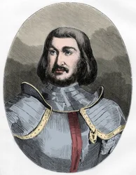 Gilles de Laval, seigneur de Rais (1404-1440) - Portrait de Gilles de Rais (Retz ou Rays) (1404-1440), compagnon d