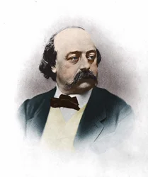 Gustave Flaubert (1821-1880), écrivain français, par Nadar.