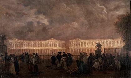 Illumination de la place Louis XV (aujourd