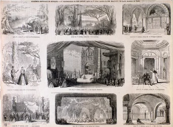 Illustrations pour Don Carlo opéra de Giuseppe Verdi