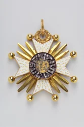 Royaume de Bavière - Ordre de Saint Hubert : insigne (recto) - 1700-1750