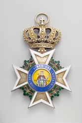 Royaume de Saxe - Ordre militaire de Saint Henri : insigne de la grande croix - 1736-1918