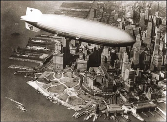 LZ127 Graf Zeppelin à New York 1929