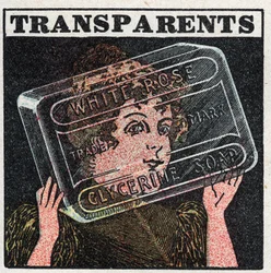 Propagation de la lumière : les corps transparents sont facilement traversés par la lumière. Illustration anonyme de 1925. Collection privée.
