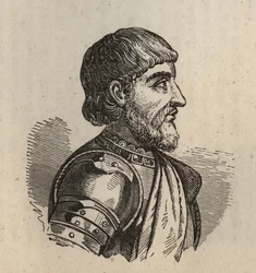 Matteo secondo Visconti (Mathieu II Visconti) - Matteo II Visconti - 1319-1355 - gravure
