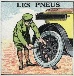 Traction mécanique : les pneus d