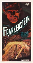 Affiche de film "Frankenstein"