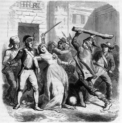 Assassinat de la princesse de Lamballe