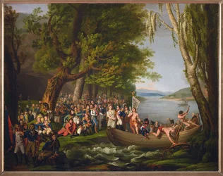 Napoléon traverse le Styx et rejoint les héros de la Grande Armée