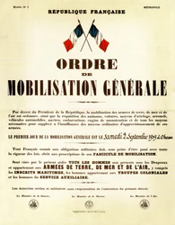 Ordre de mobilisation en France septembre 02