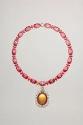 Ordre de la Dynastie Ottomane : collier et pendentif - début du XXe siècle
